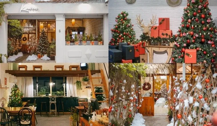 10 quán cafe trang trí Noel ở Sài Gòn đẹp ‘rụng tim’ để checkin