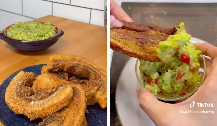 2 cách làm chicharron guacamole giòn rụm nổi ‘rần rần’ trên mạng