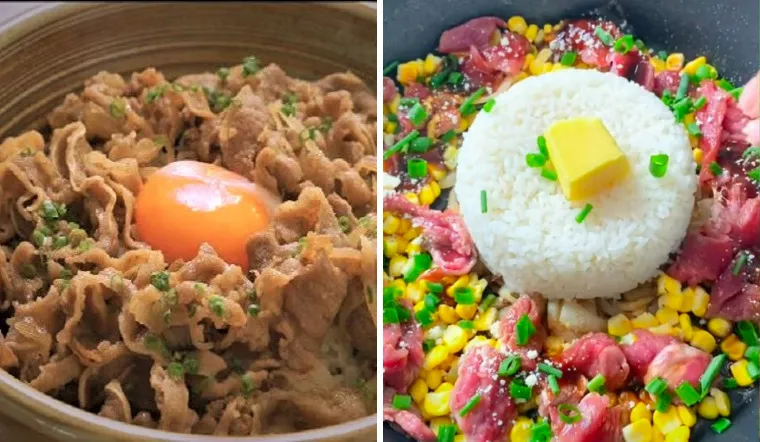 2 cách làm cơm thịt bò thơm ngon chuẩn vị nhà hàng Nhật