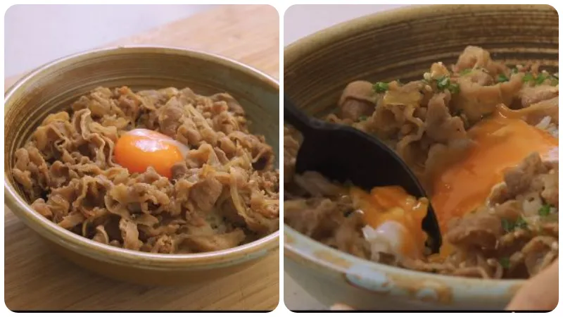 2 cách làm cơm thịt bò thơm ngon chuẩn vị nhà hàng Nhật