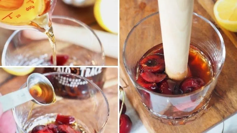 2 cách pha Cocktail Cherry đơn giản mà thơm ngon, dễ uống