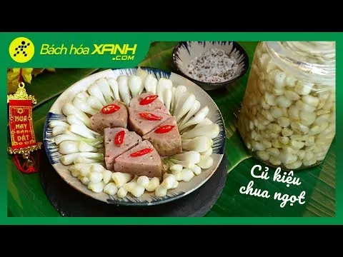 Bí quyết lột củ kiệu và cách muối củ kiệu giòn, trắng và ngon đúng điệu