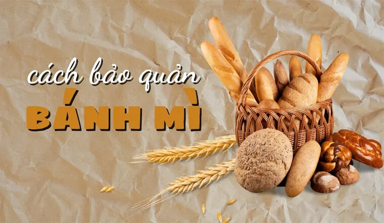 Cách bảo quản bánh mì nướng và chưa nướng để được lâu 2 – 3 tháng vẫn không hư