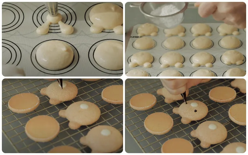 Cách làm bánh Bouchee gấu béo thơm, trẻ ăn thích mê