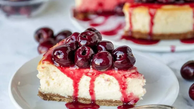 Cách làm bánh Cheesecake Cherry đơn giản tại nhà