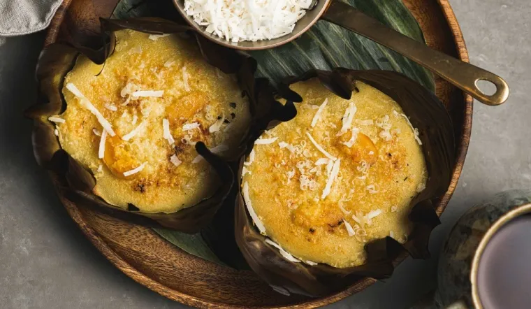 Cách làm bánh gạo nướng bibingka chuẩn vị Philippines