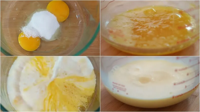 Cách làm bánh kếp kem sữa trứng béo ngậy không cần lò nướng