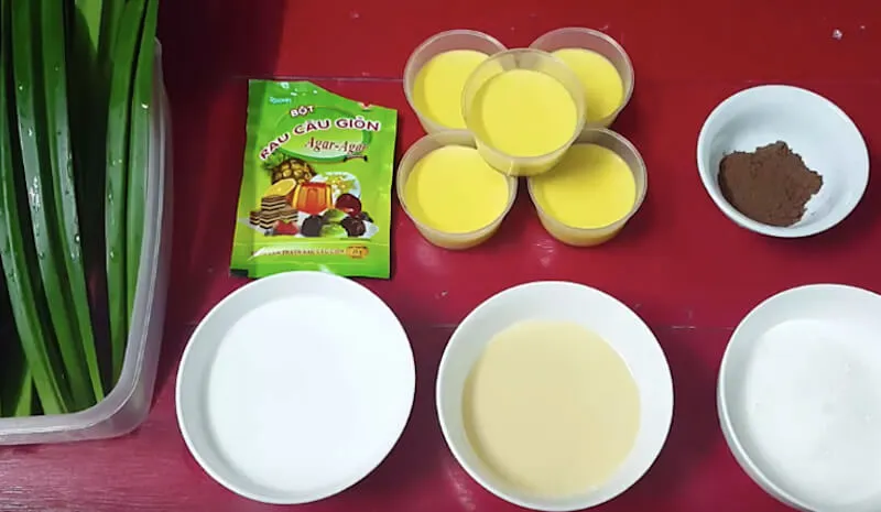 Cách làm bánh trung thu rau câu flan không bị chảy nước