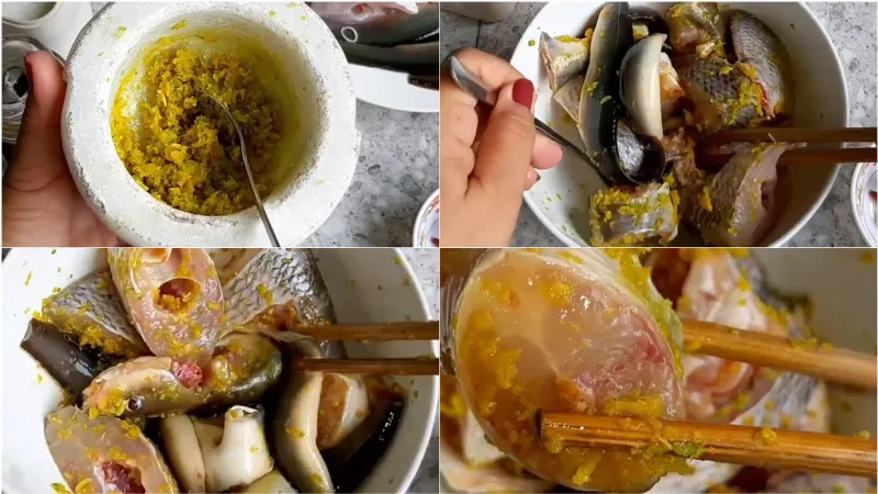 Cách làm cá lăng nướng sả nghệ thơm ngon, lạ miệng