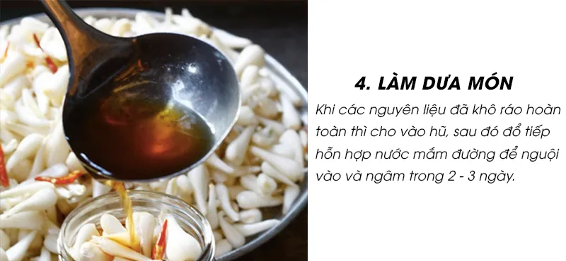 Cách làm dưa món miền Trung giòn mát, ngon chống ngán