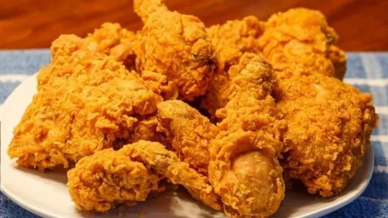 Cách làm gà rán KFC bằng nồi chiên không dầu giòn rụm ăn không ngấy