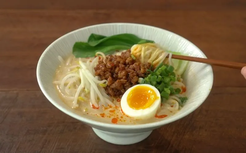 Cách làm mì ramen Đài Loan thơm ngon, ai cũng làm được