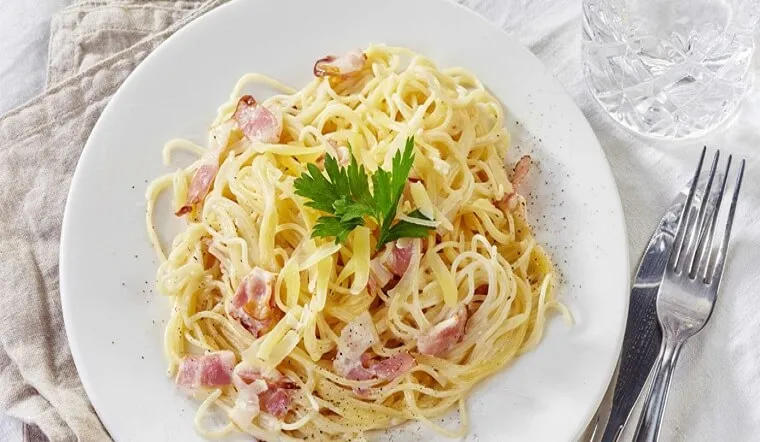 Cách làm mì ý carbonara lạ miệng khó có thể nào quên