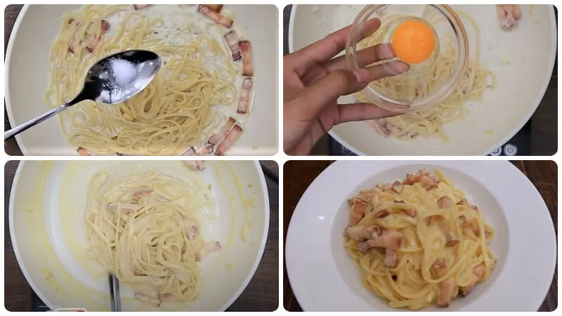 Cách làm mì ý carbonara lạ miệng khó có thể nào quên