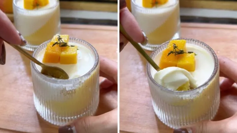 Cách làm pudding xoài thanh mát, giải nhiệt ngày hè