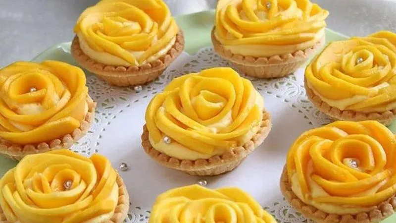 Cách làm tart xoài chua ngon bắt vị, ai ăn cũng thích