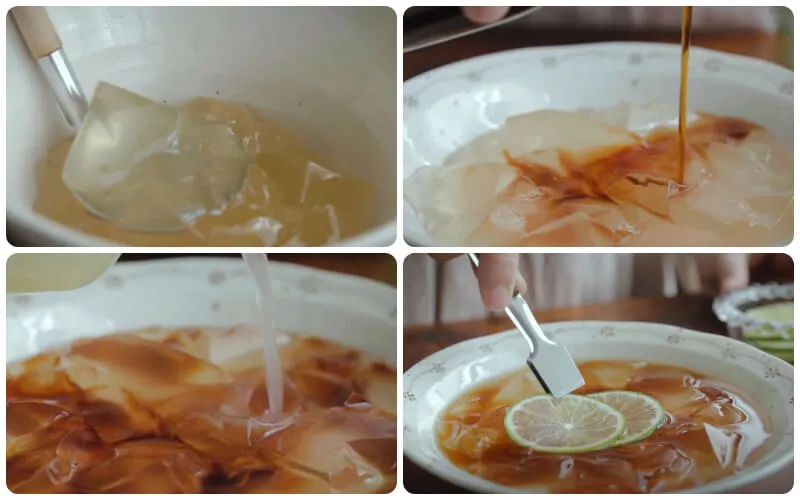 Cách làm thạch Aiyu Đài Loan mềm mịn, ngọt mát tại nhà