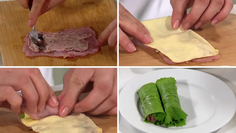 Cách làm thăn heo cuộn cải ngọt mát, giải ngấy cho bữa cơm gia đình