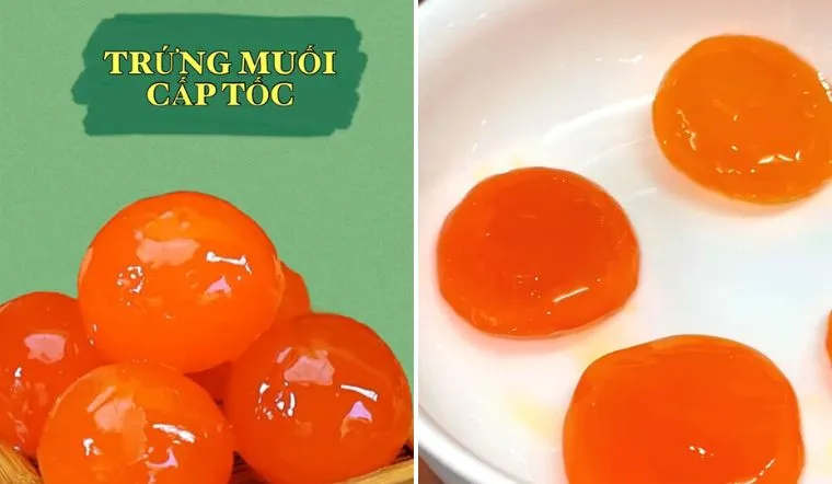 Cách làm trứng muối cấp tốc, chỉ 1 ngày có ngay trứng muối ngon