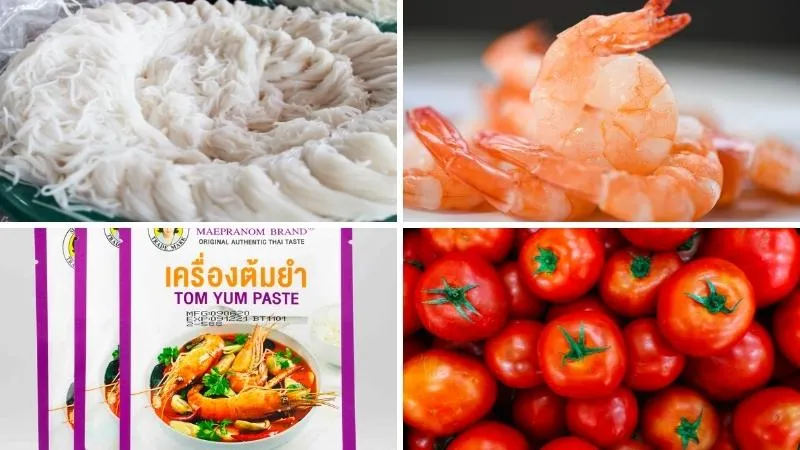 Cách nấu bún Thái chua cay, đậm đà chuẩn vị từ gói sốt Tom Yum