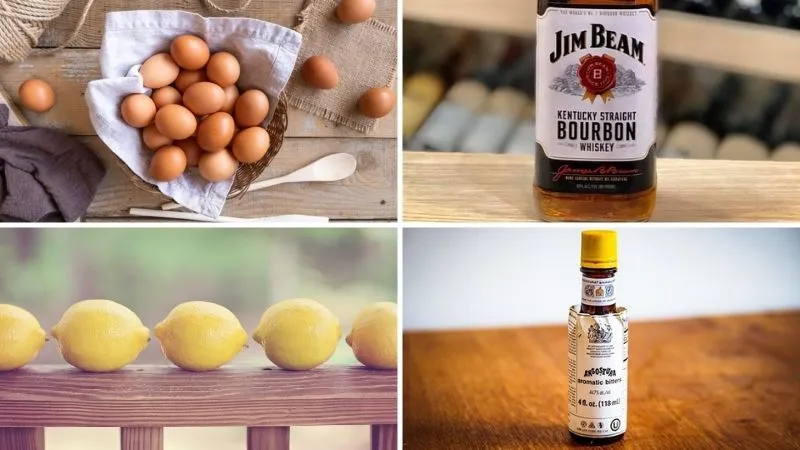 Cách pha chế Whiskey Sour cocktail lạ miệng, kích thích vị giác