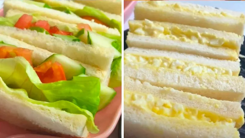 Chia sẻ cách làm sandwich trứng và salad tiện lợi, hấp dẫn