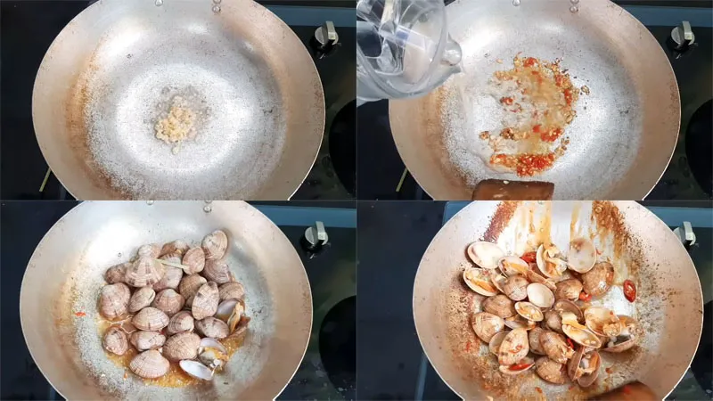 Chia sẻ cách làm sò lụa xào bơ cay