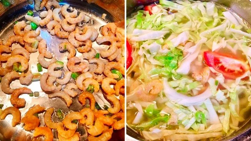 Chưa được 20 phút đã có ngay món canh bắp cải thanh mát