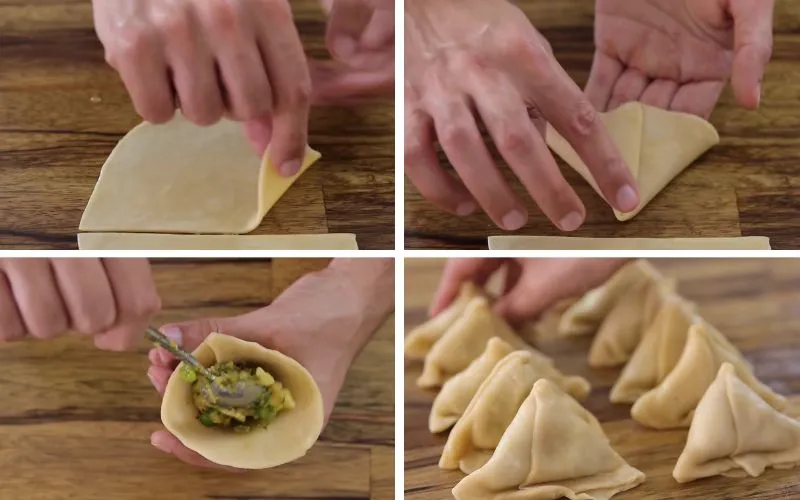 Công thức làm bánh samosa giòn rụm, thơm ngon