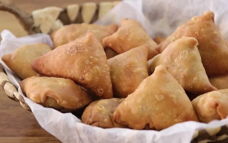 Công thức làm bánh samosa giòn rụm, thơm ngon