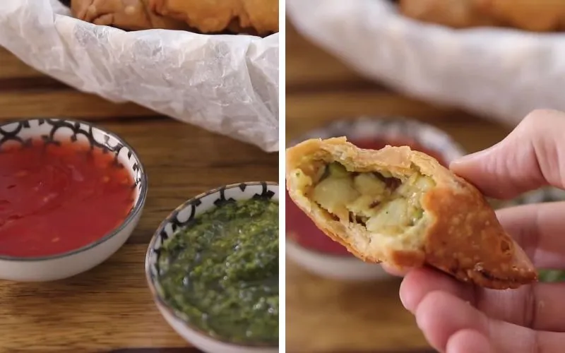 Công thức làm bánh samosa giòn rụm, thơm ngon