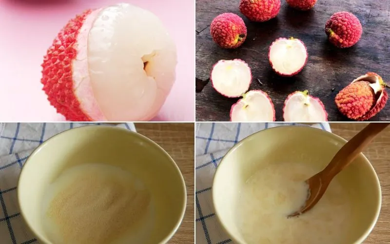 Công thức làm panna cotta vải thơm, béo không cần whipping cream