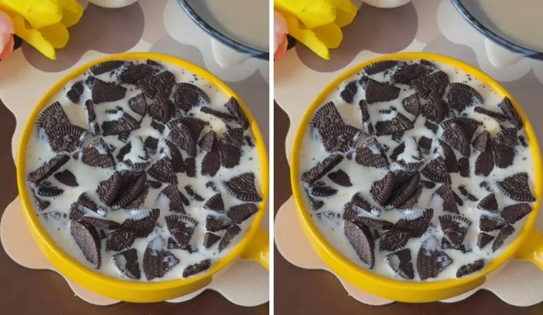 Đổi vị cuối tuần với món kem chuối Oreo mát lạnh, ngọt lịm cực đơn giản