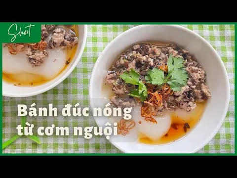 Học cách làm món bánh đúc mặn chuẩn vị miền Nam