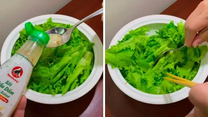 Hướng dẫn làm món salad dầu giấm thơm ngon bổ dưỡng dễ làm tại nhà