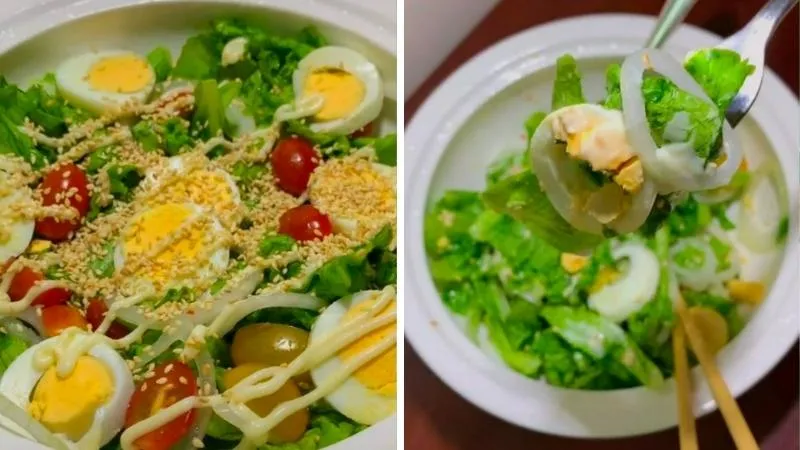 Hướng dẫn làm món salad dầu giấm thơm ngon bổ dưỡng dễ làm tại nhà