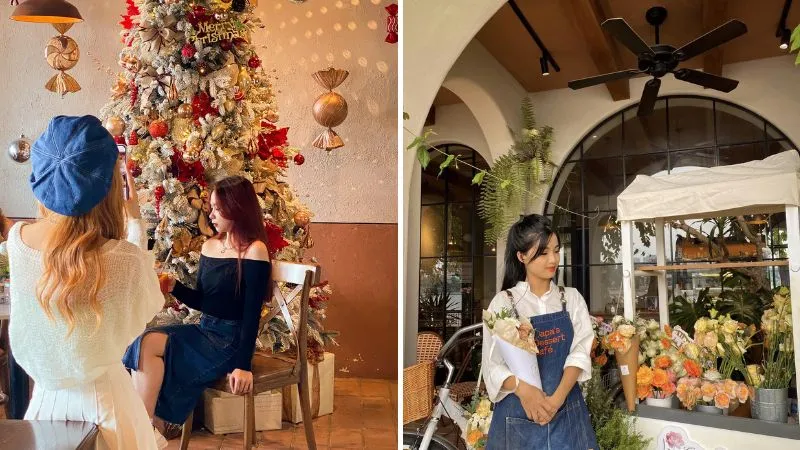 Loạt quán cà phê trang trí Giáng sinh cực đẹp tại Hà Nội
