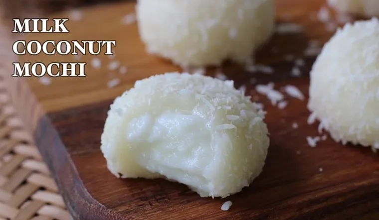 Mách bạn cách làm mochi sữa dừa dẻo dai, thơm béo khó cưỡng