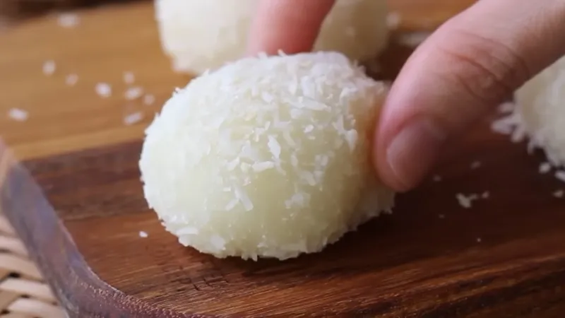 Mách bạn cách làm mochi sữa dừa dẻo dai, thơm béo khó cưỡng