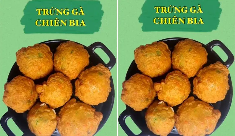 Mách bạn cách làm trứng gà chiên bia độc lạ nhưng ngon không ngờ