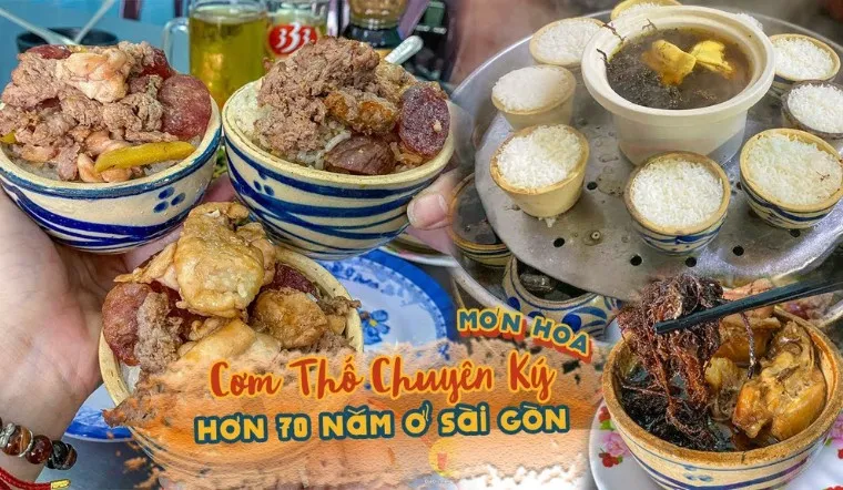 Ngon quên lối về với quán cơm thố Chuyên Ký Sài Gòn hơn 70 năm tuổi