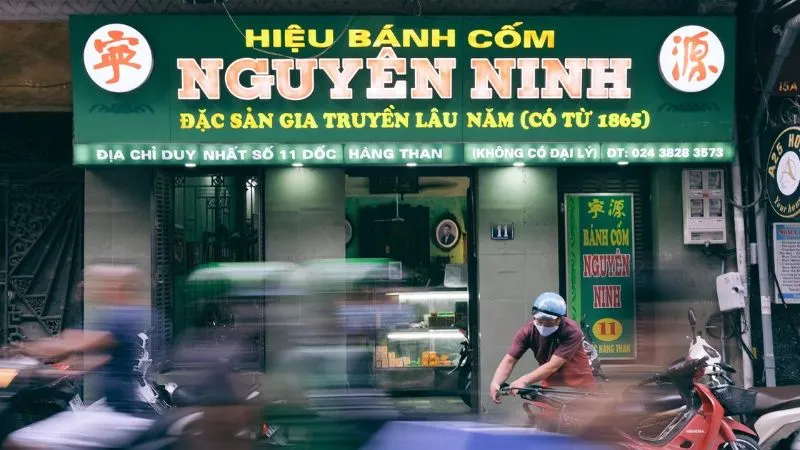 Thu Hà Nội thưởng thức cốm chuẩn làng Vòng với 7 địa chỉ nên thử