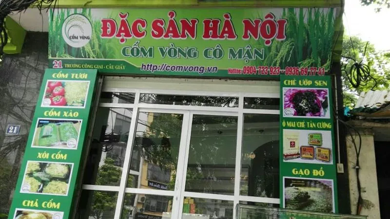 Thu Hà Nội thưởng thức cốm chuẩn làng Vòng với 7 địa chỉ nên thử