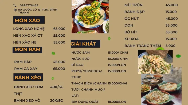 Thử ngay bánh xèo mắm nêm đậm đà hương vị miền Trung trên con hẻm Bình Thạnh