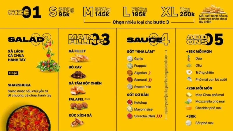 Thưởng thức bánh Tacos kiểu Pháp chuẩn vị giữa trung tâm Sài Gòn