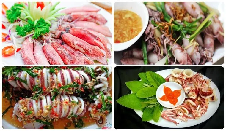 Tổng hợp 5 cách làm mực hấp ngon giòn không tanh tại nhà