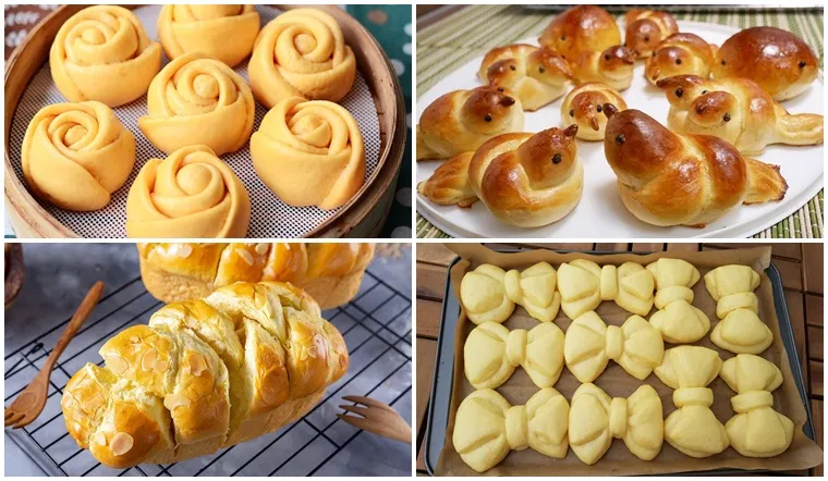 Tổng hợp các cách tạo hình bánh bao, bánh mì, bánh ngọt nhìn là mê ngay