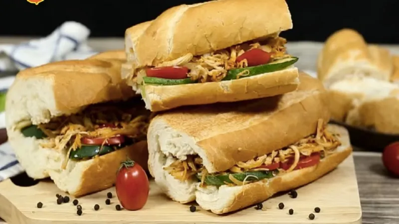 Top 10 loại nhân kẹp bánh mì thơm ngon, dinh dưỡng cho bữa sáng