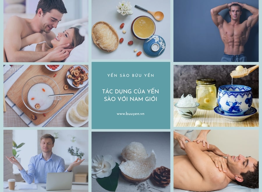 7 tác dụng của yến sào với nam giới có thể bạn chưa biết