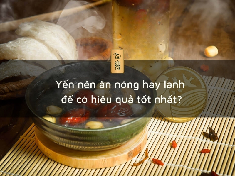 Yến nên ăn nóng hay lạnh để có hiệu quả tốt nhất? – Bửu Yến